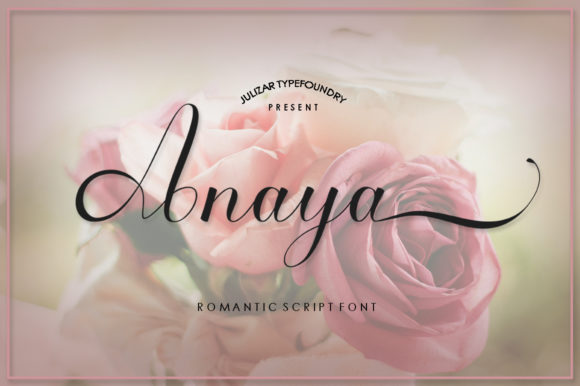 Anaya: The Elegant Handwritten Typeface for Modern Branding