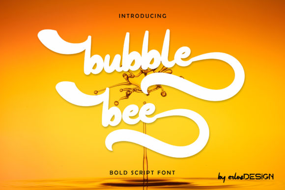 Bubble Bee: A Handwritten Font for Bold Campaigns