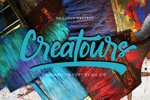 Creatours: The Handwritten Typeface for Campaigns That Demand Attention