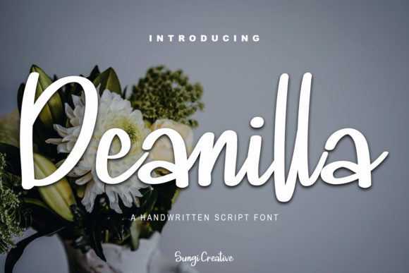 Deanilla: A Premium Handwritten Typeface for Creative Branding