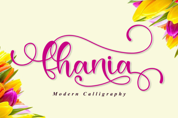 Fhania: The Charming Script Handwritten Font for Creative Projects