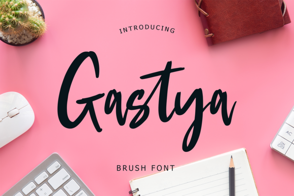 Gastya: The Exciting Handwritten Font for Creative Branding