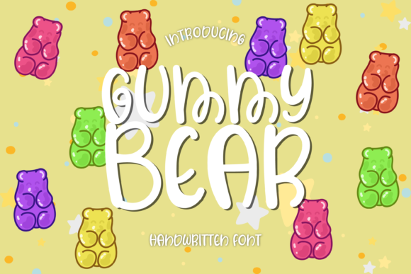 Gummy Bear: The Playful Handwritten Font for Scroll-Stopping Designs