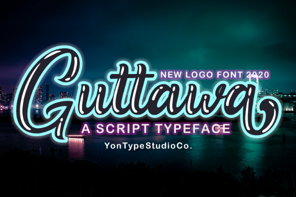 Guttawa: The Bold Handwritten Font for Standout Campaigns