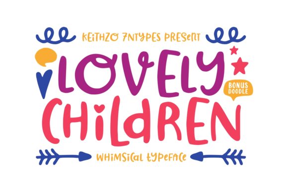 Lovely Children: A Joyful Handwritten Font for Modern Web Design