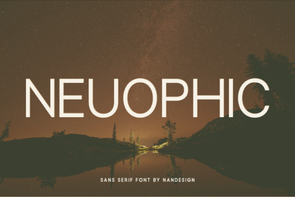 Neuophic: The Modern Sans Serif Font for Bold Branding