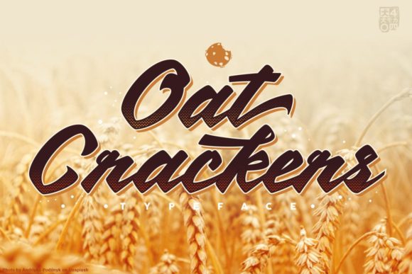 Oat Crackers: A Joyful Handwritten Typeface for Editorial Design