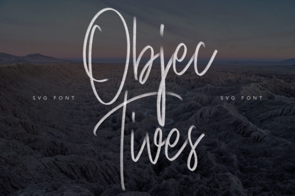 Objectives: The Handwritten Font for Authentic Brand Identity