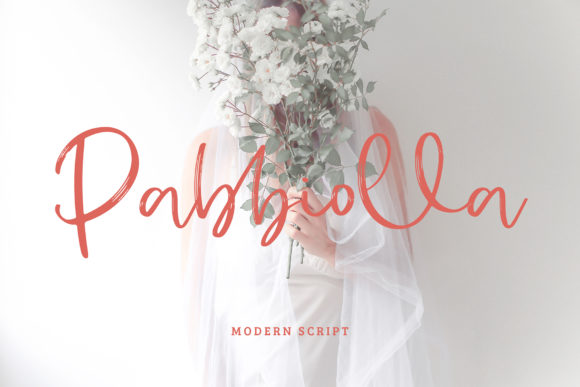 Pabbiolla Brushed Script Font for Campaign Design