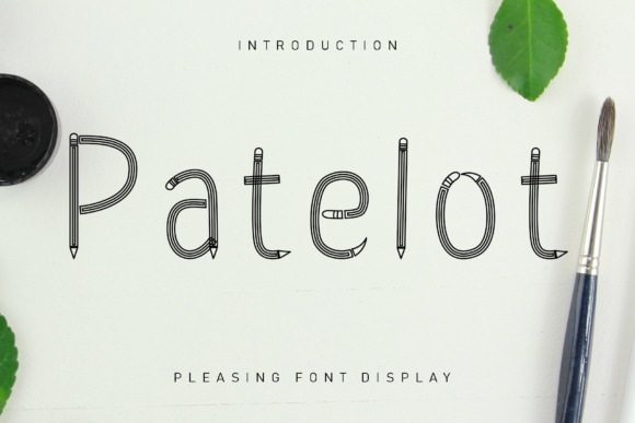 Patelot: The Unique Decorative Font for Standout Digital Brands