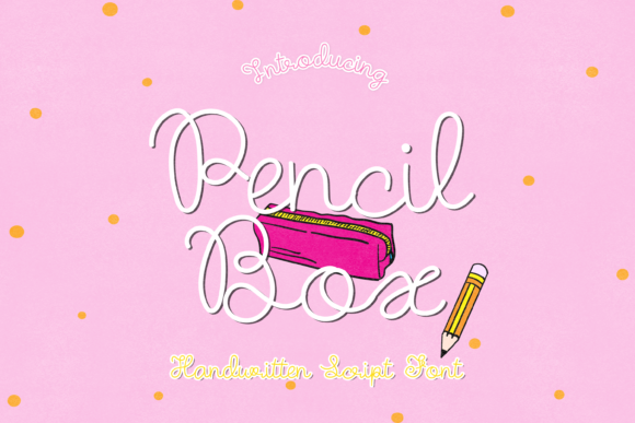 Pencil Box: The Quirky Script Handwritten Font for Standout Editorial Design