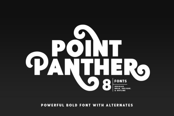 Point Panther: The Modern Sans Serif Font for Scroll-Stopping Designs