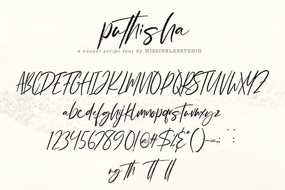 Puthisha: The Elegant Handwritten Font for Crafters
