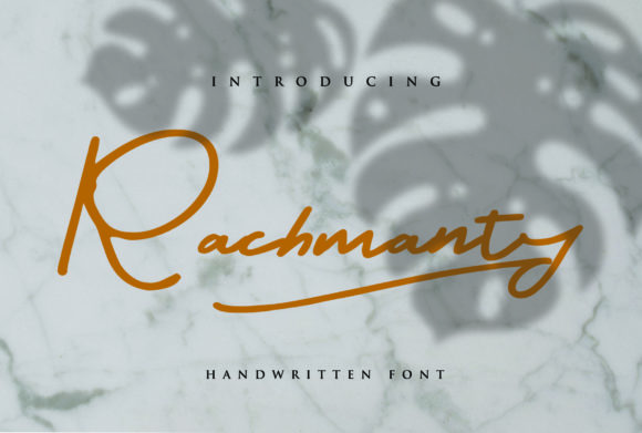 Rachmanty: An Elegant Script Handwritten Font for Branding