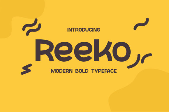 Reeko: The Sans Serif Typeface for Polished Brand Identity