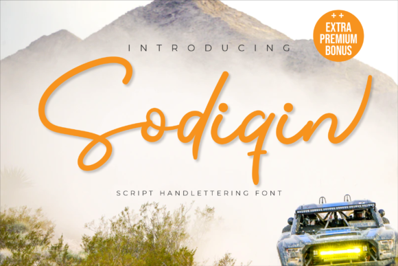 Sodiqin: The Relaxed Handwritten Font for Modern Campaigns