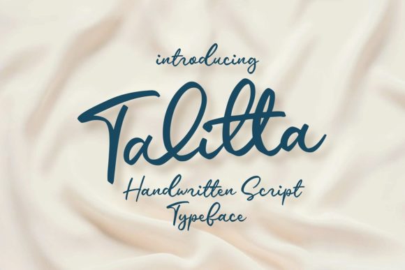 Talitta: The Elegant Script Font for Polished Brand Visuals