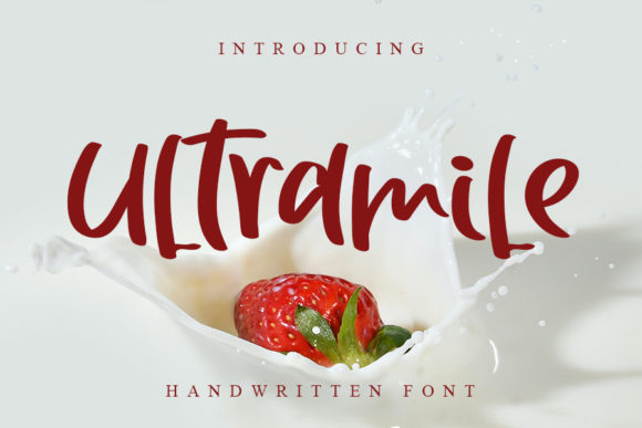 Ultramile: The Modern Handwriting Font for High-Impact Campaigns