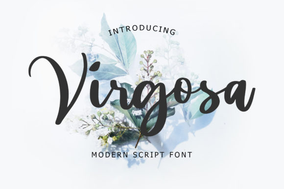 Virgosa: The Elegant Handwritten Font for Polished Branding
